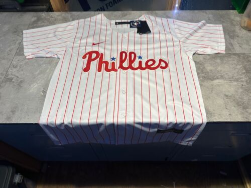 NWT Men’s Trea Turner Phillies Home Pinstripe Jersey XLarge XL