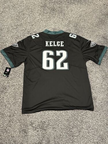 NWT Men’s Nike Large Jason Kelce # 62 Philadelphia Eagles Black Jersey