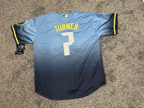 NWT Men’s LARGE Trea Turner Phillies City Connect Jersey. Large