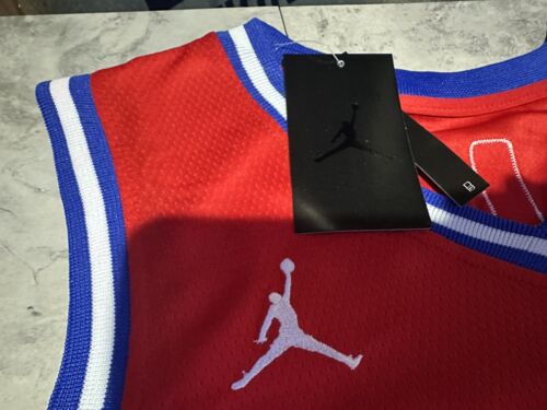 Philadelphia 76ers Tyrese Maxey Swingman Jersey Statement Edition Small
