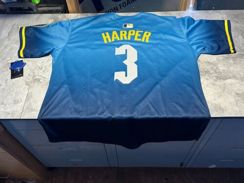 NWT XXXLarge Bryce Harper Philadelphia Phillies City Connect Jersey