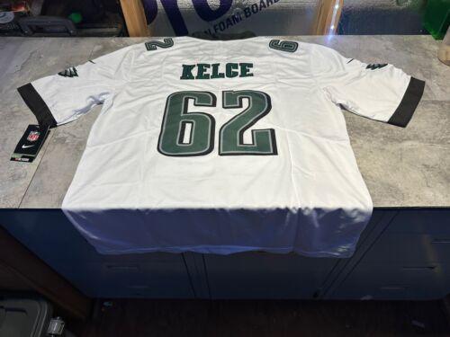 NWT Men’s Medium Jason Kelce # 62 Philadelphia Eagles White Jersey