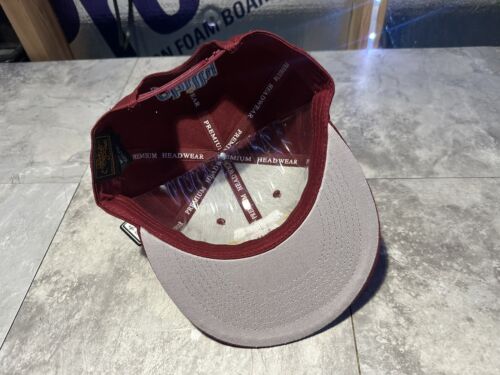NWT Kipa Premium Philadelphia Phillies City Connect Burgundy Cap Lid