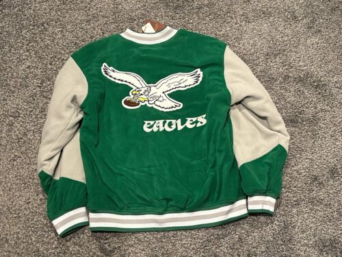 NWT Philadelphia Eagles Princess Diana Lady Di Style Retro Jacket Coat