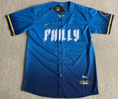 NWT Youth XL Nike Alec Bohm Philadelphia Phillies City Connect Jersey Combo