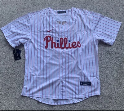 NWT Men’s Nike Bryce Harper Phillies Home Pinstripe Jersey 4XL