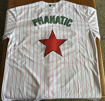 NWT Kid’s Youth Philadelphia Phillies PHANATIC Jersey Size Large