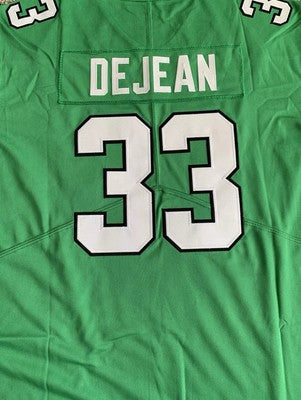 NWT Men’s Nike Cooper DeJean Kelly Green Jersey Small Philadelphia E