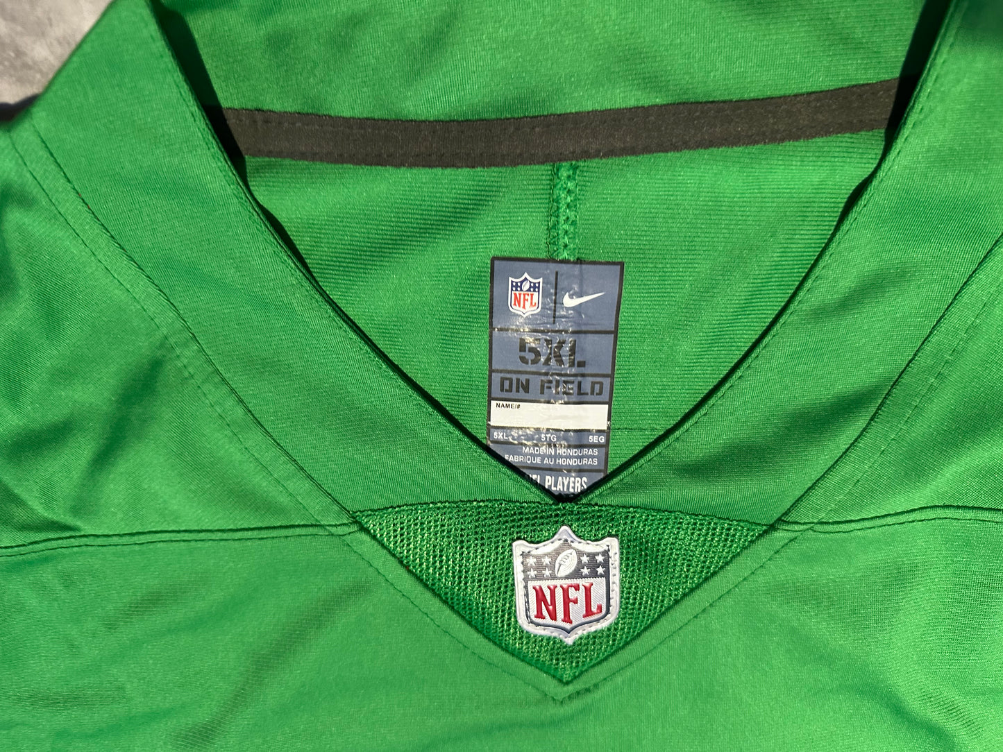 NWT 5XL Cooper DeJean Philadelphia Eagles Kelly Green Jersey Size XXXXXL