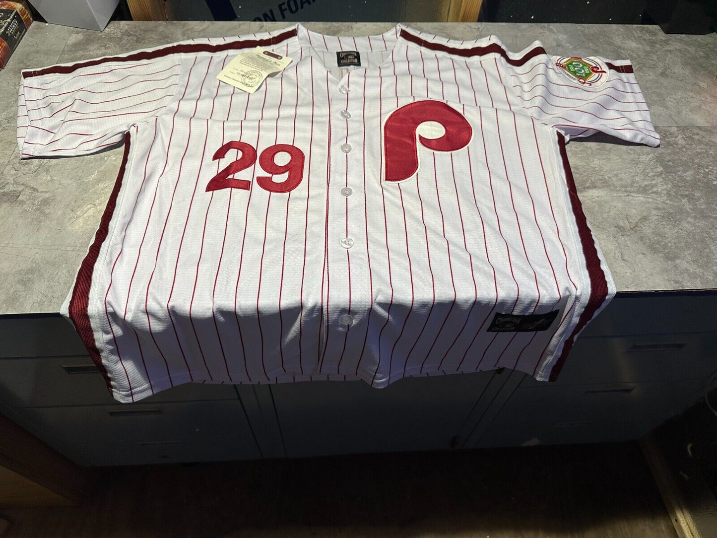 NWT John Kruk Throwback Phillies Jersey XL