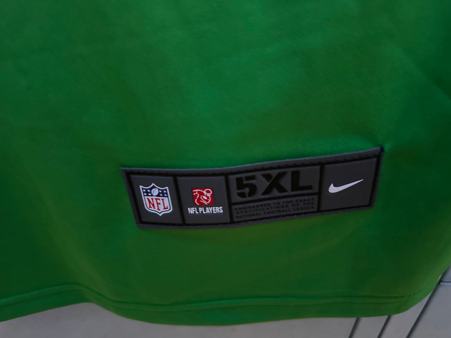 NWT 5XL Cooper DeJean Philadelphia Eagles Kelly Green Jersey Size XXXXXL