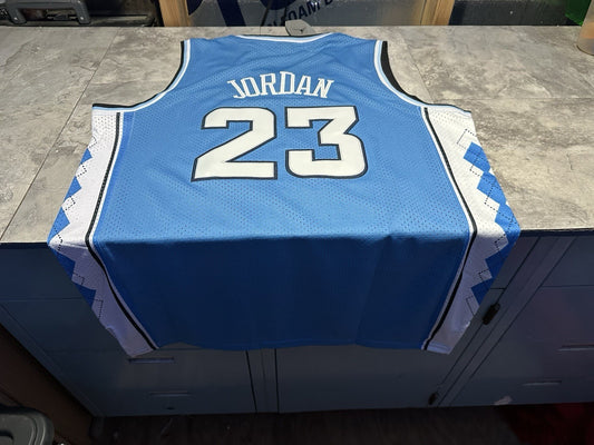 NWT Michael Jordan #23 North Carolina Elite Limited Jersey Blue XXLarg
