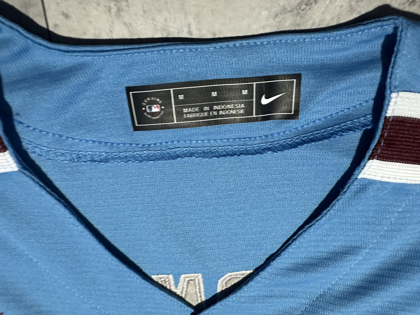 NWT Philadelphia Phillies Powder Blue Trea Turner Jersey Size Medium