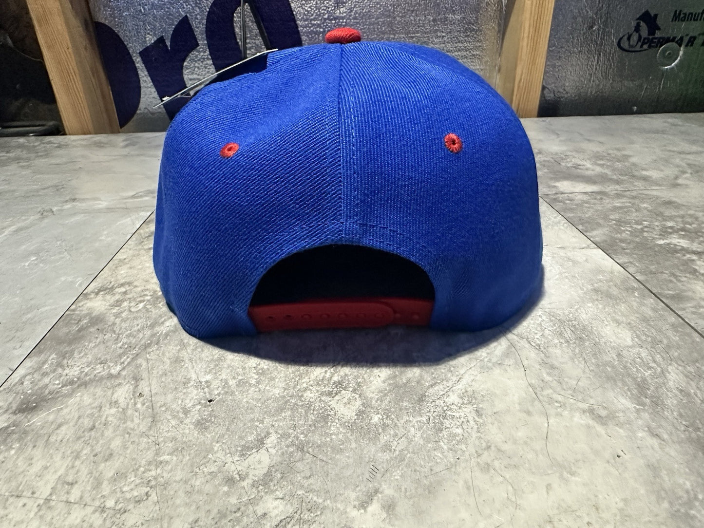 NWT Kipa Premium Philadelphia Phillies Blue / Red P/ Red Brim Hat Cap