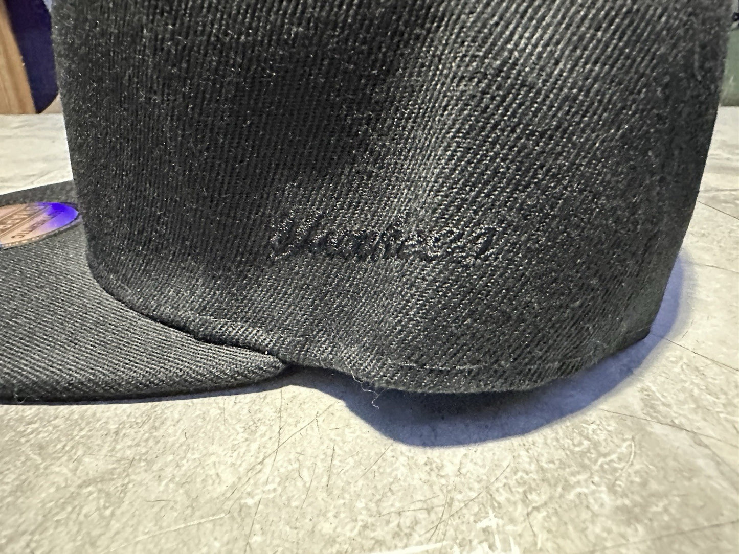 NWT Kipa Premium New York Yankees Black/ Black NY Hat Cap Lid