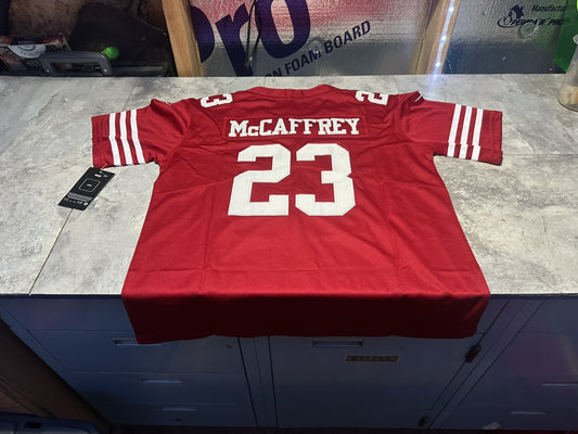 NWT Youth Nike Christian McCaffrey # 23 XLarge San Francisco 49ers jer