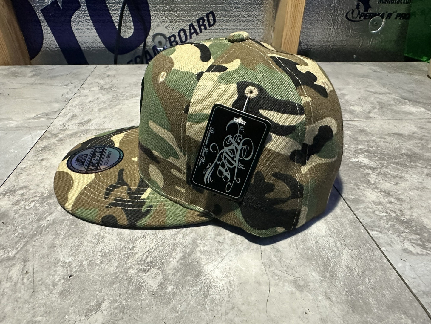 NWT Kipa Premium Philadelphia Phillies Camo/ Black P Hat Cap Lid