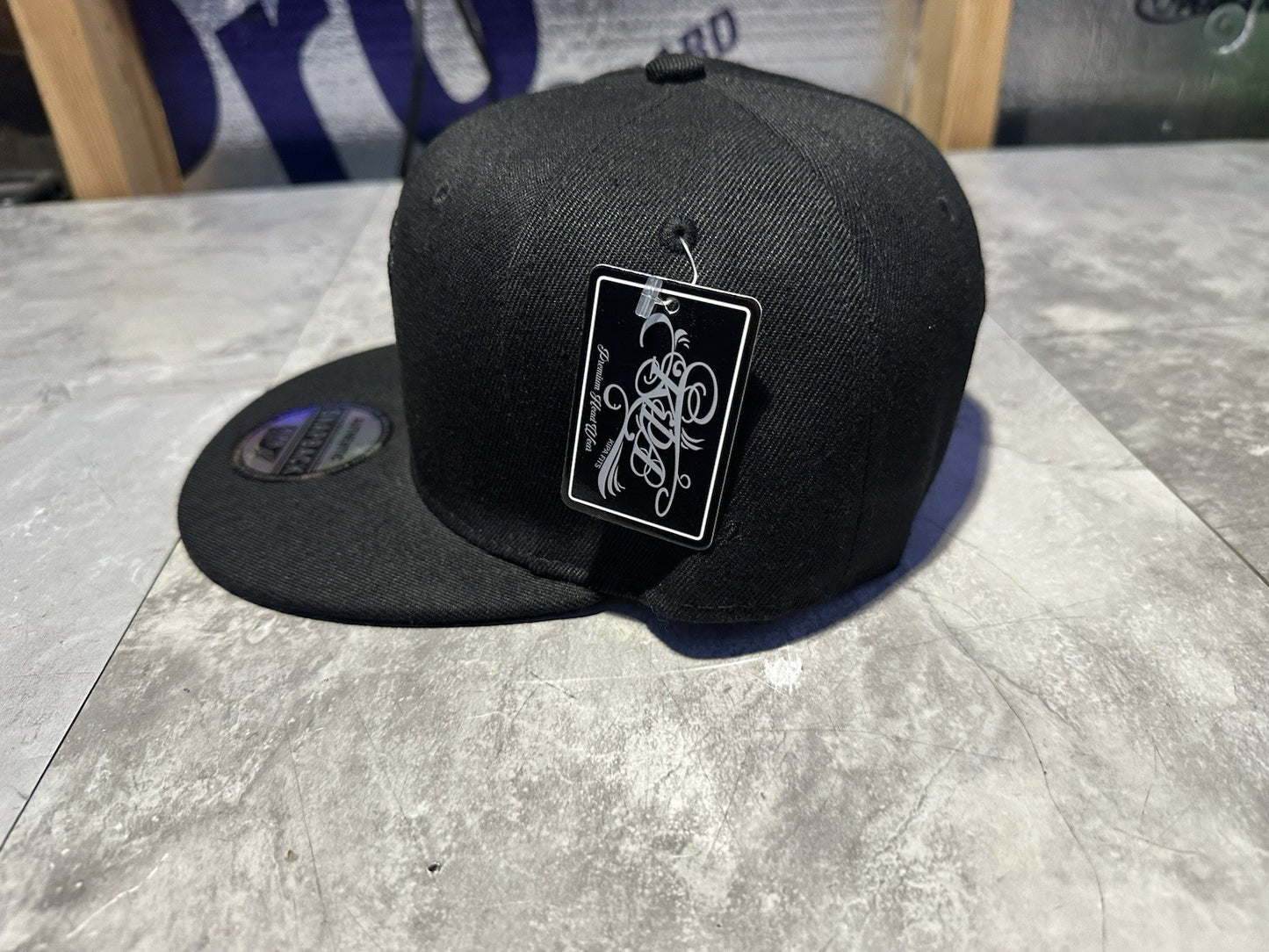 NWT Kipa Premium New York Yankees Black/ Black NY Hat Cap Lid