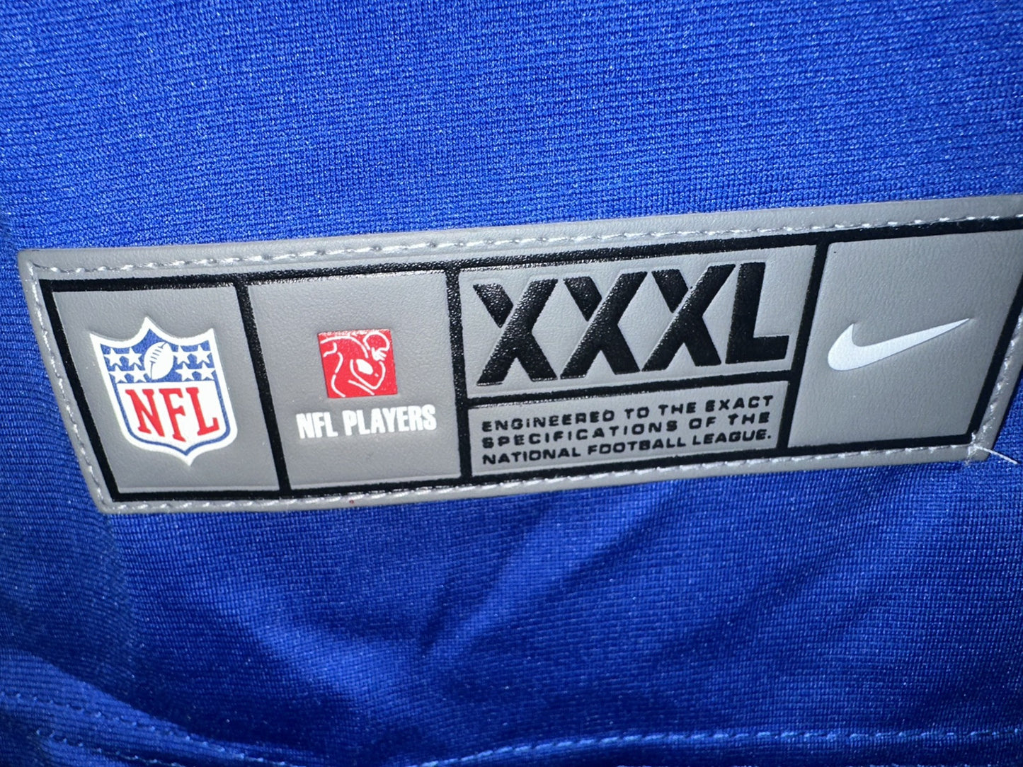 NWT Men’s Nike Amari Cooper # 18 XXXL Buffalo Bills Blue jersey 3XL