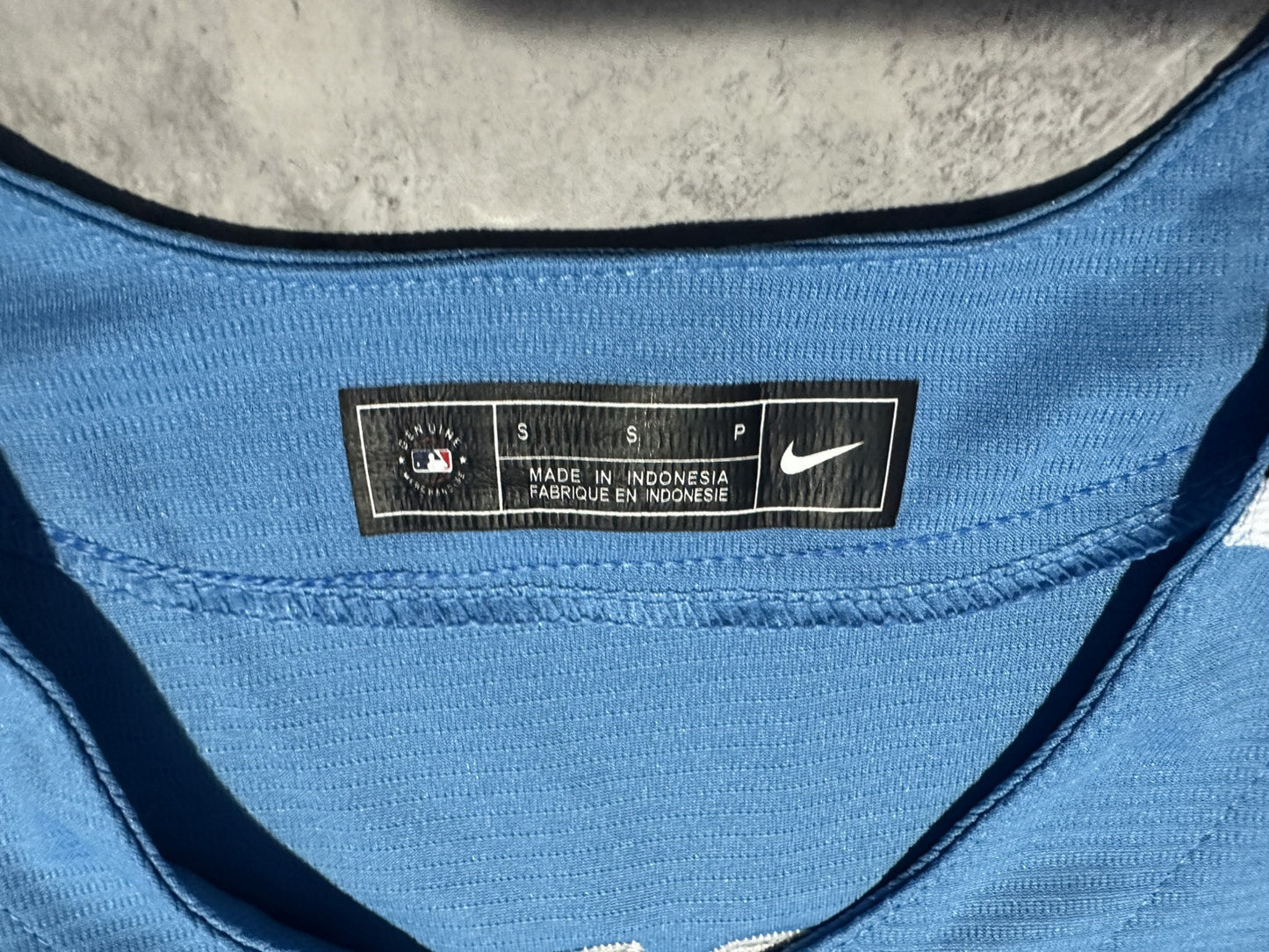 NWT Philadelphia Phillies Powder Blue Trea Turner Jersey Size Small